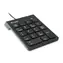 Equip černá / Numerická klávesnice / USB / 18 kláves / kabel 1,35 m