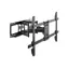 Equip 650335 černá / Nástěnný držák TV / 37"-80" / VESA 600x400 / nosnost 60 kg / náklon a otočení