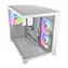 COUGAR FV150 RGB bílá / PC skříň / Mini Tower / micro-ATX / mini-ITX / tvrzené sklo / bez zdroje