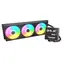 Cougar Poseidon Vistek Pro 360 černá / Vodní chladič CPU / IPS displej / ARGB / 3x 120mm / Intel & AMD
