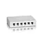 Equip Zásuvka pod omítku 12-Port bílá / Zásuvka pod omítku / Keystone / 12 portů / nestíněná