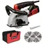 Einhell TE-MA 1500 červená/černá / Nástěnná fréza / 1500 W / Hloubka řezu 5-30 mm / Šířka drážky 8-30 mm