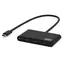 Port USB-C Hub PD 100W černá / USB-C hub / 4x USB-C / 5 Gb/s / 100W PD