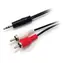 Equip Audiokabel Jack 3,5mm - 2x RCA černá / Audio kabel / 2,5 m
