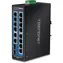 TRENDnet Průmyslový switch 16 portů Gigabit / Switch / 14x Gigabit RJ-45 / 2x SFP / IP30 / DIN lišta