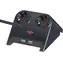 Brennenstuhl Desktop-Power černá / Stolní USB nabíječka / 2x zásuvka 230V / 2x USB-A / 2100 mA / 1,8 m