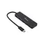 Equip 4-Port USB-C Hub černá / Hub / 2x USB-A 3.2 / 2x USB-C 3.2 / 5 Gbps