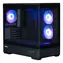 Zalman P30 černá/bílá / PC skříň / Mini-Tower / mATX / Tvrzené sklo