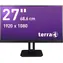27" TERRA 2748W PV V4 černá / Monitor / IPS / FHD 1920x1080 / 5ms / 30M:1 / 300cd-m2 / HDMI+DP+USB-C / VESA