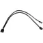 Alphacool Y-Splitter aRGB 3-pin na 2x 3-pin 30cm černá / Kabel / aRGB rozbočovač / 30 cm