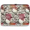 Hello Kitty PU Metal Logo béžová / Pouzdro na notebook / 14"