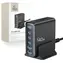 Tech-Protect DC140W-GAN černá / Nabíjecí stanice / GaN / 5 portů / PD 140W / QC 3.0