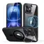 ESR Classic Hybrid HaloLock černá / Pouzdro se stojánkem + ochranné sklo / Apple iPhone 16 / MagSafe