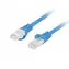 Lanberg Patch kabel CAT6 UTP 15 m modrá / Patch kabel / RJ45-RJ45 / LSZH / Fluke Passed