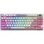MSI FORGE GK600 TKL fialová / Herní klávesnice / drátová / US layout / podsvícená / 83 kláves