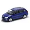 WELLY Model auta Škoda Fabia Combi II (2009) modrá / 1:24 / Kov a plast / Otevírací dveře