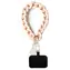 Guess Popruh na ruku 4G Charm Acetát/Akryl růžová / Popruh na telefon / Univerzální