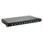 Equip LC-Duplex 12 portů OS2 černá / Optický spojovací panel / 19", 1U / Ocelové provedení