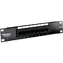 TRENDnet TC-P08C6 černý / Patch panel / 8 portů / Cat6 nestíněný / 10"