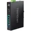 TRENDnet TI-PGM541 / Průmyslový switch / 5 portů / 4x Gigabit PoE+ / 120 W / DIN-Rail / -20~65 °C