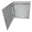 XtendLan šedá / Nástěnný rozvaděč / 2U+4U / 540×150×550 mm / perforované dveře
