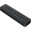 Orico USB Hub 13x USB-A s vypínači černá / USB Hub / 13x USB-A 3.0 / vypínač u každého portu / napájení 60W