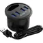 Orico USB Hub 4x USB-A do otvoru v desce stolu / USB Hub / 4x USB-A 3.1 Gen 1 / průměr otvoru 6 cm / 5 Gbps