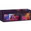 INTERDRUK Panoramatické puzzle Galaxy: Vesmír / 1000 dílků / 96x32 cm