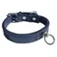 Huhubamboo Metal obojek modrý XS / Obojek pro psy / Pro chrty / 14 mm x 16-22 cm