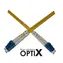 OPTIX LC/UPC-LC/UPC / Optický patch cord / 09/125 / 1,5 m / G.657A