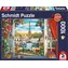 SCHMIDT Puzzle Terasa v Paříži / 1000 dílků / 69,3 × 49,3 cm