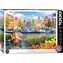 EUROGRAPHICS Puzzle Amsterdam, Nizozemsko / 1000 dílků / 68 × 48 cm