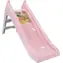 MOCHTOYS Skluzavka 140 cm pastelově růžová / Protiskluzové schůdky / Odolný plast