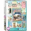 EUROGRAPHICS Puzzle Kočičí život XL / 500 dílků