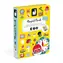 JANOD Magnetická knížka Magnetibook Hodiny / 75 magnetek / od 3 let