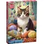 CHERRY PAZZI Puzzle Kočka v přízi / 1000 dílků / 50 × 70 cm