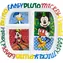 STOR Dětský obdélníkový talíř Mickey Mouse / Dětský talíř / Bez BPA / Do mikrovlnné trouby / 22x19,5 cm