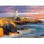 EUROGRAPHICS Puzzle Maják Peggy's Cove, Nové Skotsko / 1000 dílků / 68 x 48 cm