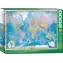 EUROGRAPHICS Puzzle Mapa světa / 2000 dílků / 99,7 x 67,6 cm