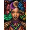 NORIMPEX Diamantové malování Africká žena / Diamantové malování / 30x40 cm