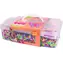 PLAYBOX Zažehlovací korálky v kufříku Happy mix 12000 ks / Předlohy, pinzeta / od 5 let