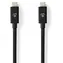 Nedis USB4 Gen 3x2 / Kabel USB-C - USB-C / 240 W / 8K 60Hz / 40 Gbps / 1 m