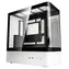 DarkFlash HM1 černá/bílá / Počítačová skříň / Midi Tower / ATX, M-ATX, ITX / Tvrzené sklo