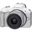 Canon EOS R50 bílá + RF-S 18-45mm F4.5-6.3 IS STM / Digitální fotoaparát / 24,2 Mpx / 4K / Wi-Fi / Bluetooth
