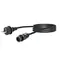 Schwaiger černá / Připojovací kabel Betteri - Schuko pro střídač / Napájecí kabel / 5 m / IP44