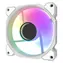 darkFlash DR08 bílá / Ventilátor / 120 mm / 800-1600 RPM / 30 dBA / A-RGB