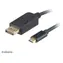 Akasa AK-CBCA11-18BK / Kabel USB-C na DisplayPort / 4K@60Hz / 1,8 m