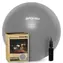 Spokey FITBALL šedá / Gymnastický míč / 55 cm