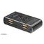 AKASA AK-SC01-BKCM / USB nabíjecí stanice / 4 porty / rychlonabíjení / broušený hliník