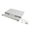 Lanberg Optický patch panel 19" 1U šedý / Patch panel / 24x SC Duplex / 24x LC Quad